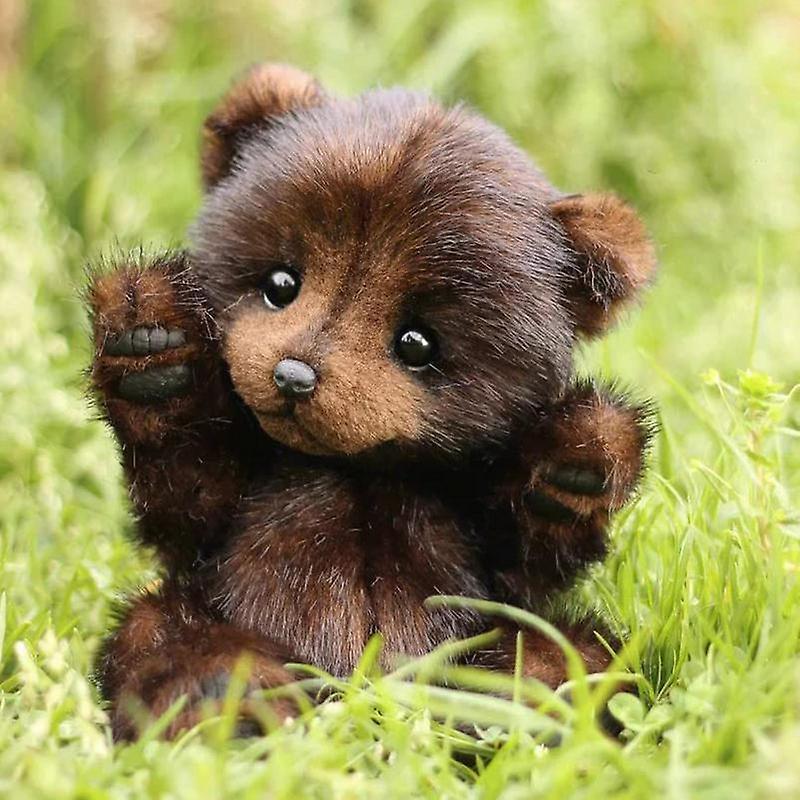 Htclv Purely Handmade Plush Baby Bears Kids Toys Stuffed Animal Teddy Bear Toddlers Plush Toys Home Decor Children Birthday Party Gift