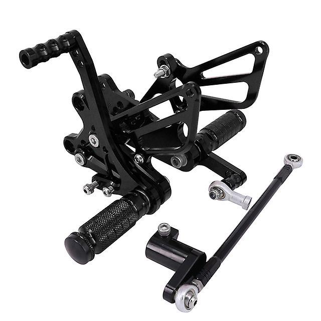 Motorcycle Cnc Aluminum Adjustable Footpegs Foot Peg For Honda Cbr929rr 20002001 Cbr954rr 20022003 Cbr 929 954 Rr 929rr 954rr Black