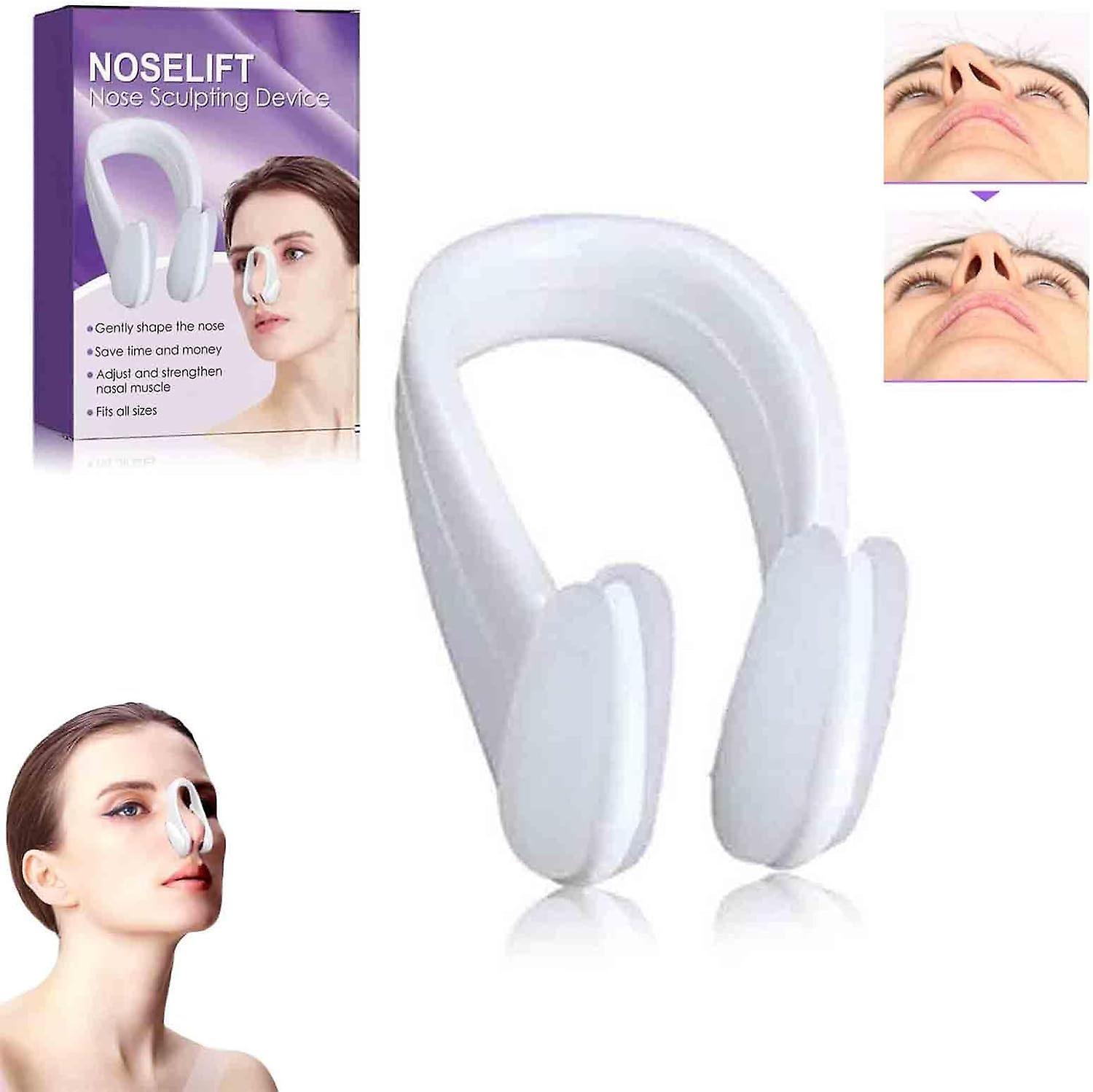 Frusde Nose Sculpting Device, Nose Shaper Clip, Nose Up Lifting Clip, Nose Sculpting Lifter, Nose Bridge Straightener Corrector High Nose Bridge 1pcs