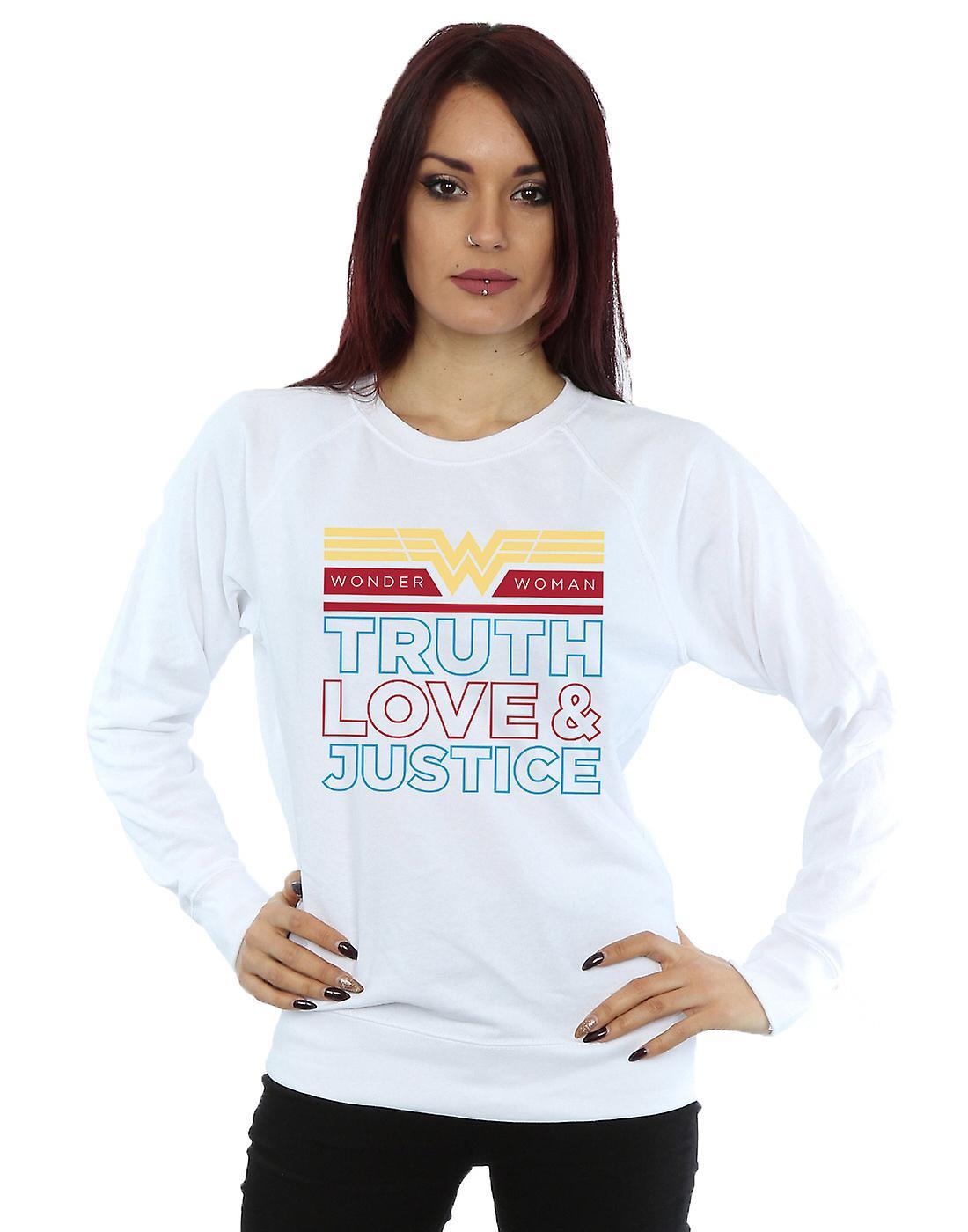 Wonder Woman 84 Truth Love And Justice Sweatshirt