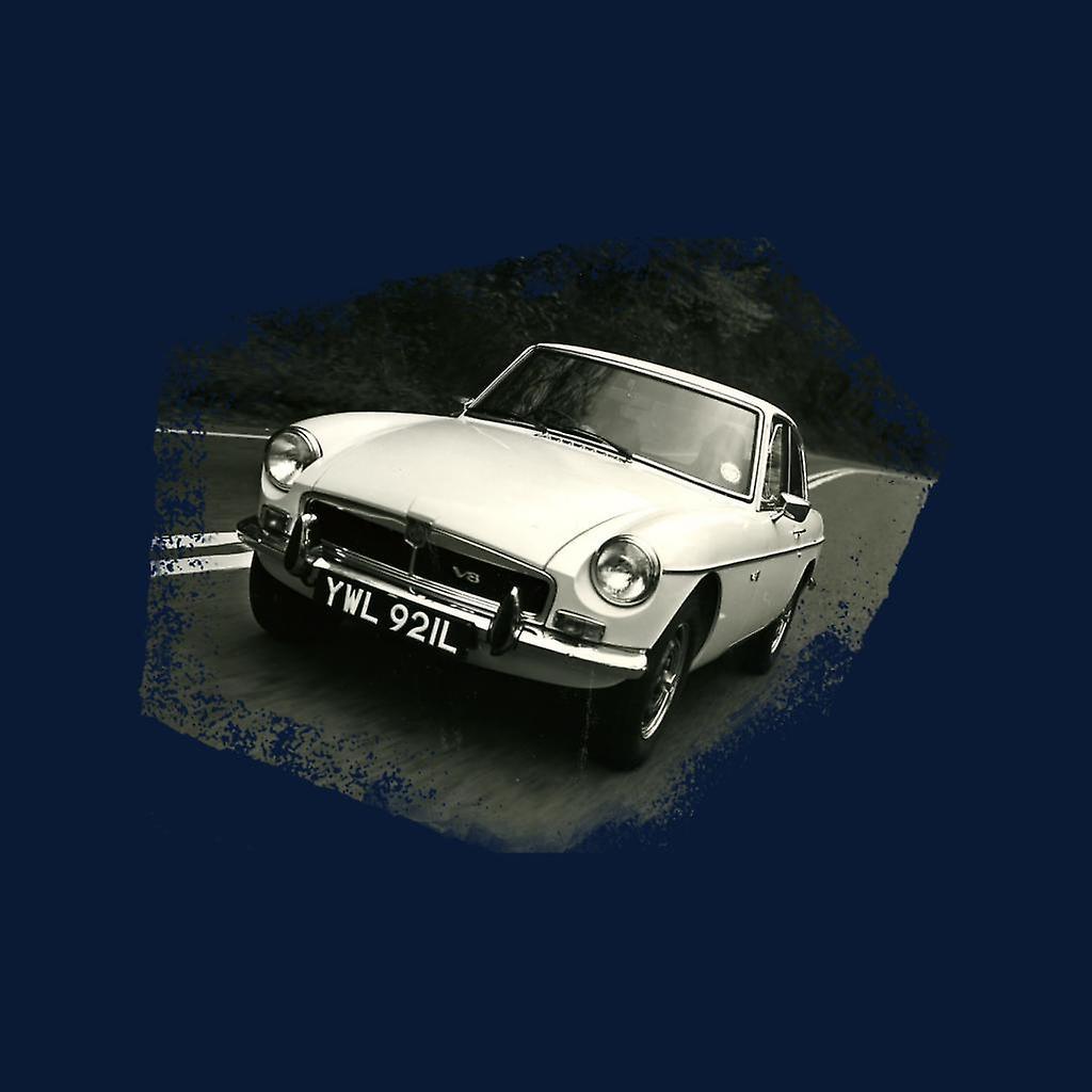 MG On The Road British Motor Heritage Women's Sweatshirt Navy Blue Large