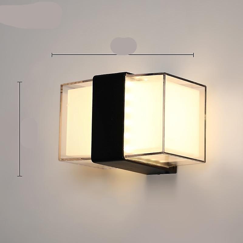 Slowmoose Led Wall Light With Human Body Motion Sensing, Ip65 Waterproof Outdoor Lamp Warm white No Sensor