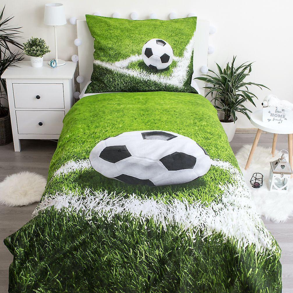 Sweet Home Football Corner Duvet Set Bed Set 140x200+70x90cm