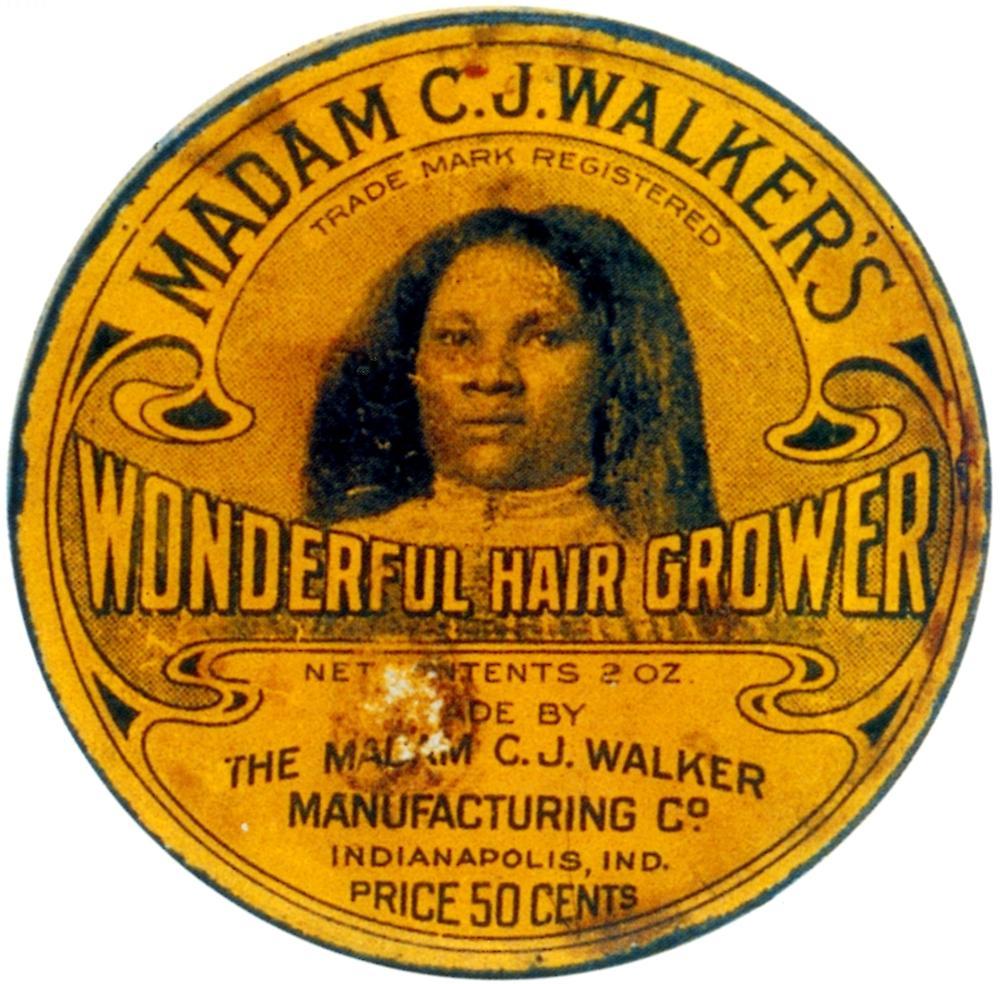 Posterazzi Madam C.J. Walker's Wonderful Hair Grower Poster 18 x 18