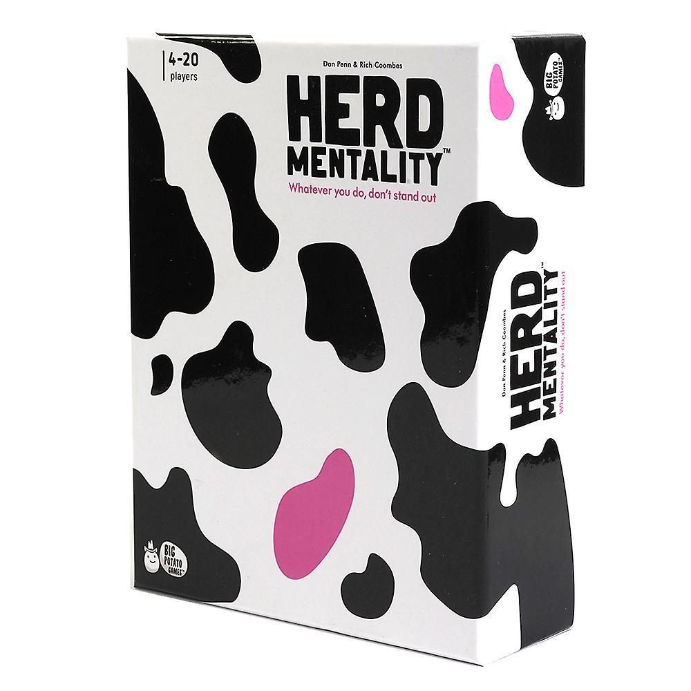 AFFINEST Herd Mentality Full English Adult Party Strategy Game Cards Family Parent-Child Game Cards