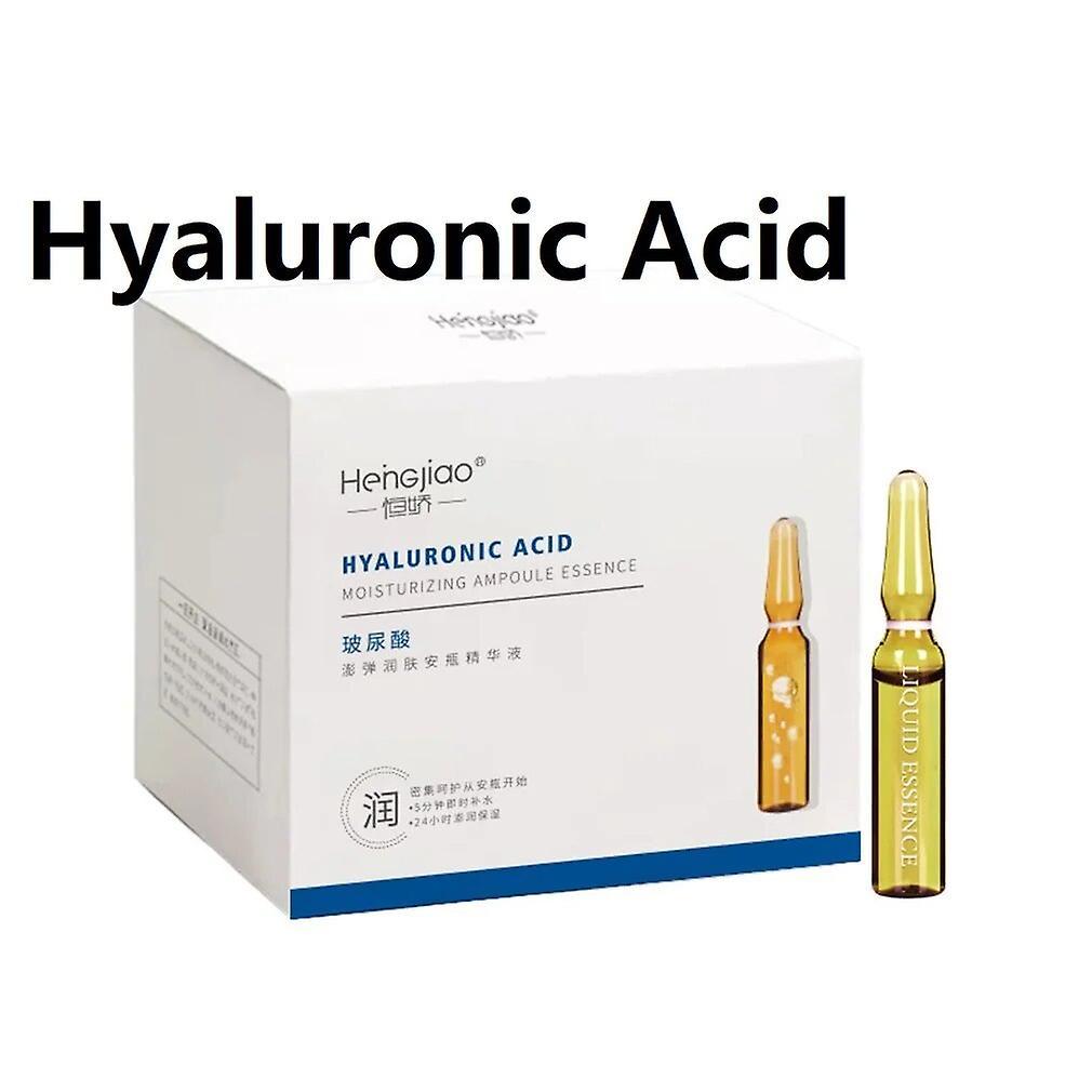 Ninesun 28 Bottle/SET Fullerene Hyaluronic Acid Ampoule Face Serum Shrink Pores Anti-Ance Nicotinamide Whitening Moisturizing Wrinkle