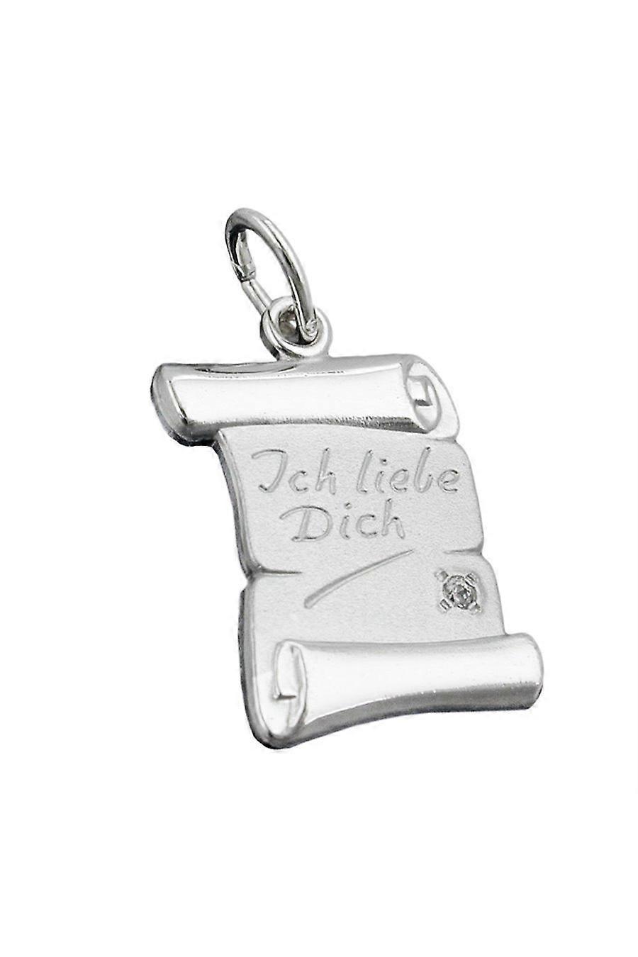 Gallay Pendant -ich Liebe Dich- Silver 925 - Gl91628