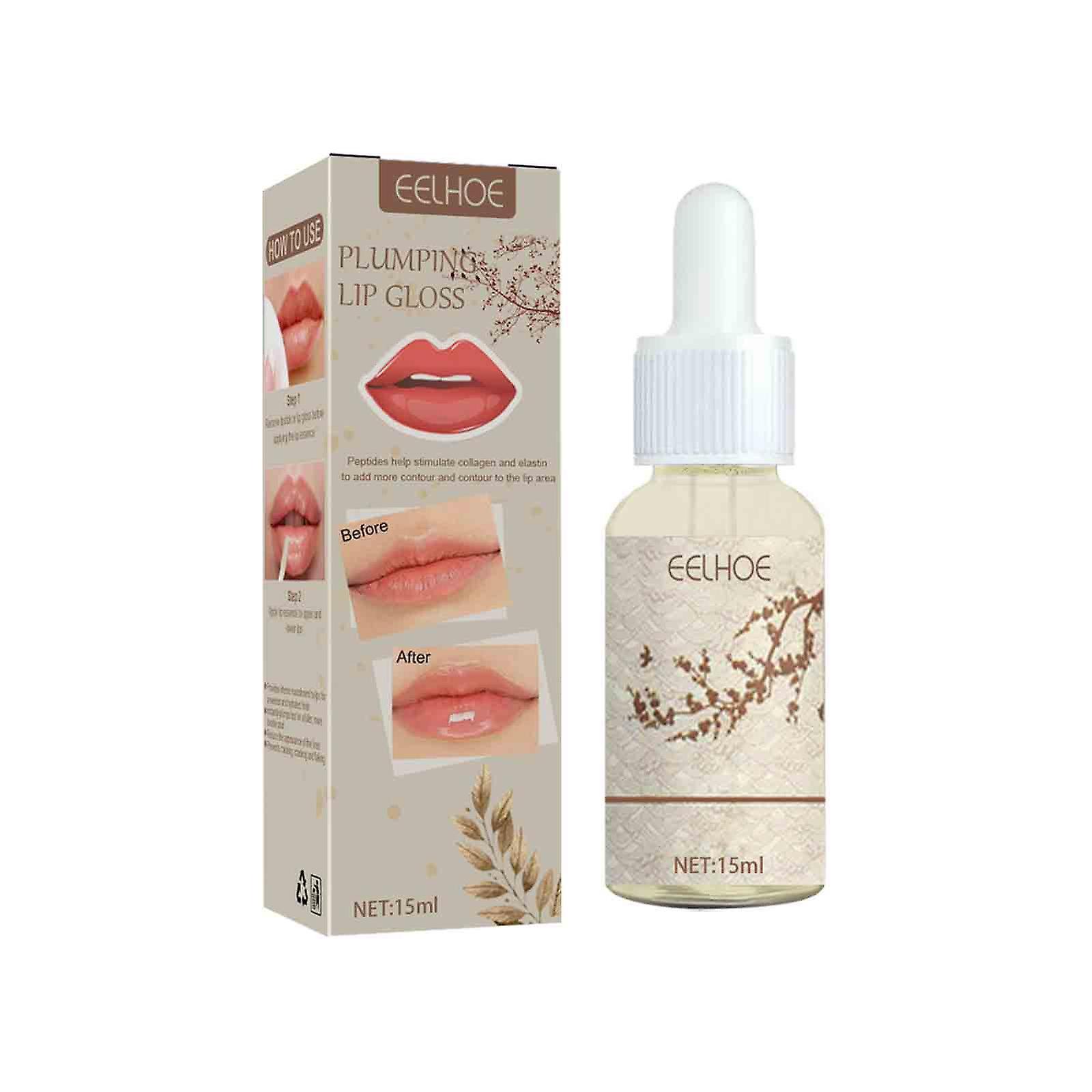 unbrand Lipgloss Plant Extracts Plumping Lip Serum Plant Extracts Plumping Lip Serum 15ml Beige