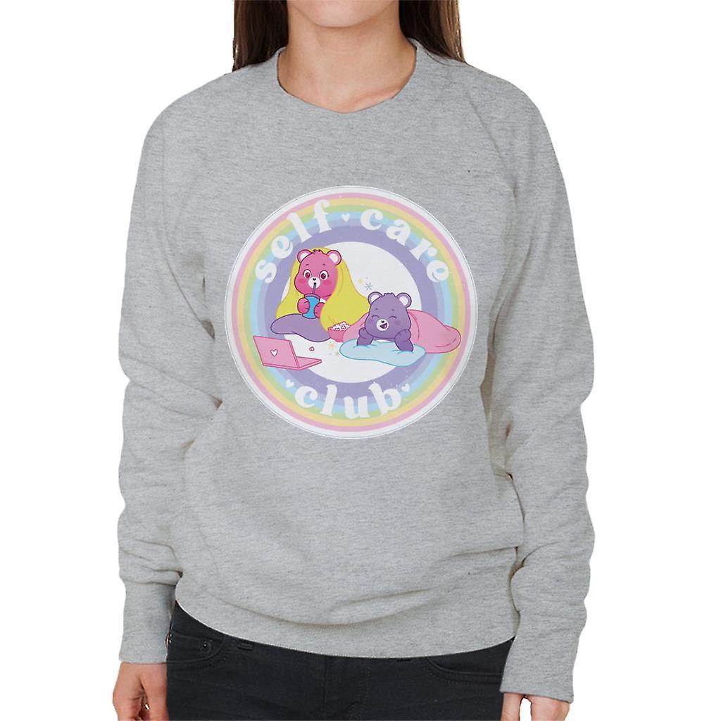 Care Bears Unlock The Magic Self Care Club Women's Sweatshirt Heather Grey XX-Large