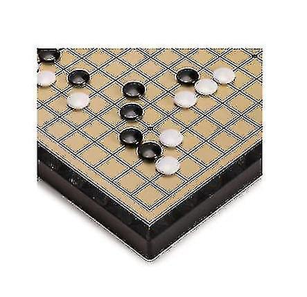 Pilk Large Magnetic Go Game Board With A Single Convex Stone Portable