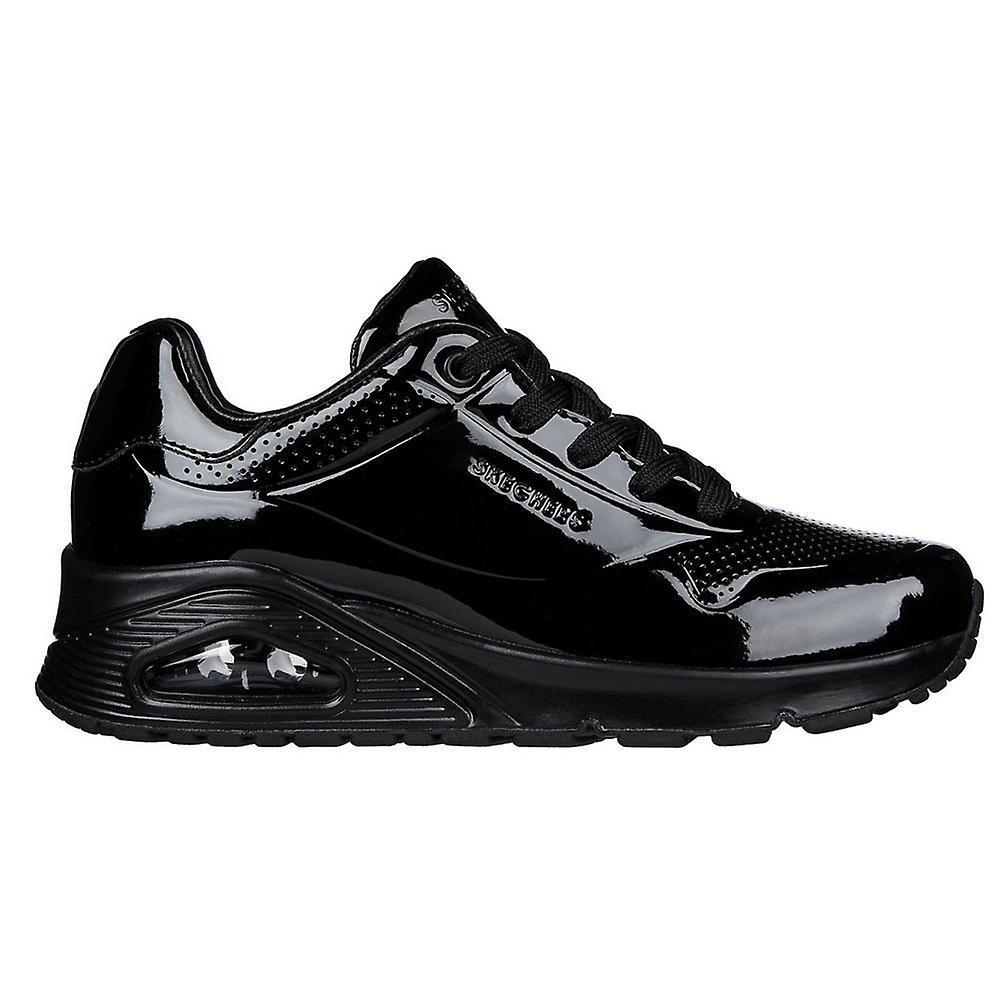 Skechers Uno Shiny One 177142BBK universal all year women black 5 UK / 8 US / 38 EUR / 25 cm