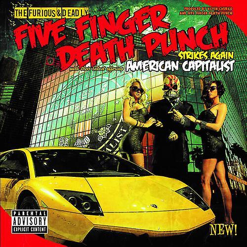 Prospect Park Five Finger Death Punch - American Capitalist  [VINYL LP] Explicit, Gatefold LP Jacket USA import