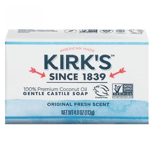 Kirk's Natural Products Castile Bar Soap, 4 oz (Pack of 1)