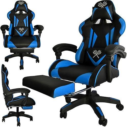 Gaming Chair - Black And Blue Dunmoon