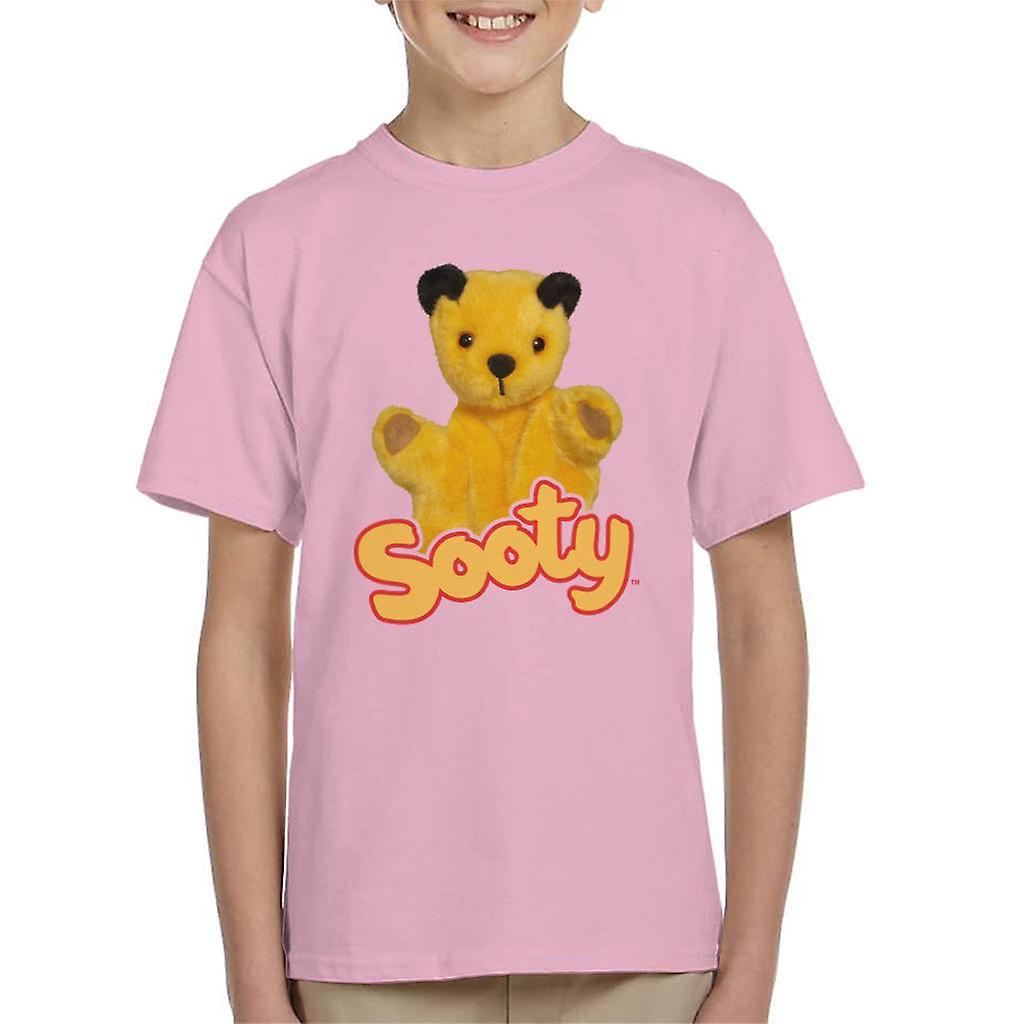 Sooty Wave Logo Kid's T-Shirt Light Pink X-Small (3-4 yrs)