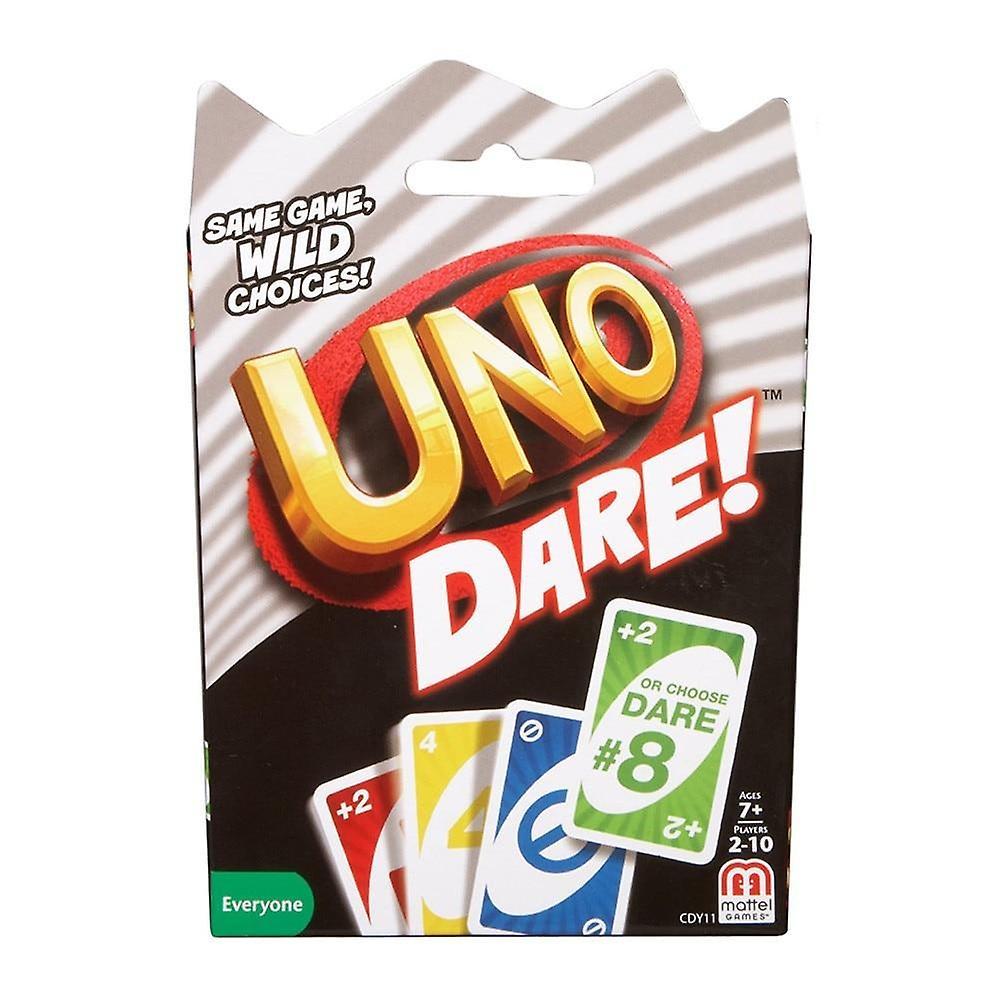 Slowmoose Mattel Games Uno Series Card For Family Party Board Classic Fun Poker Playing UNO DARE