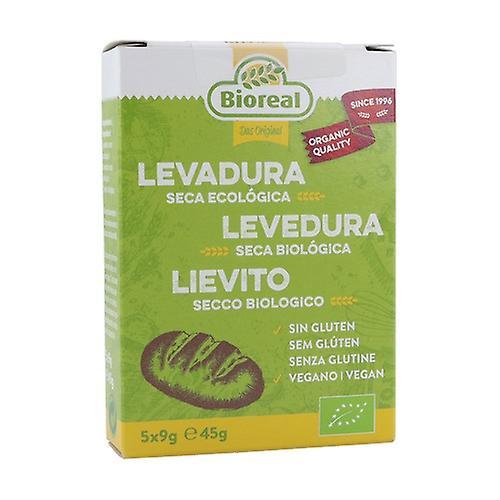 Bioreal Dry Yeast Gluten Free Eco 5 packets of 9g