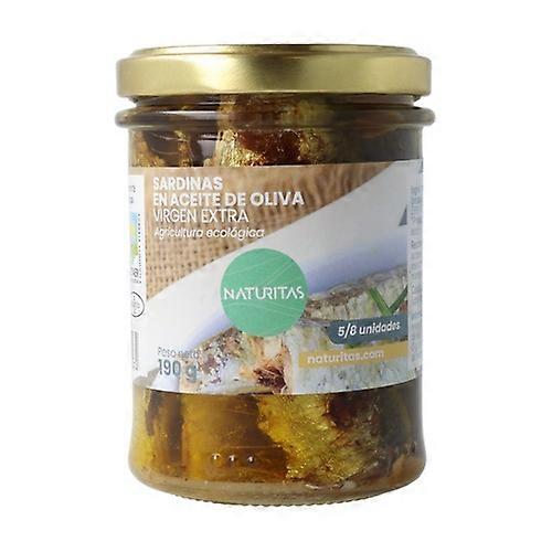 Naturitas Essentials Sardines in organic extra virgin olive oil 190 g