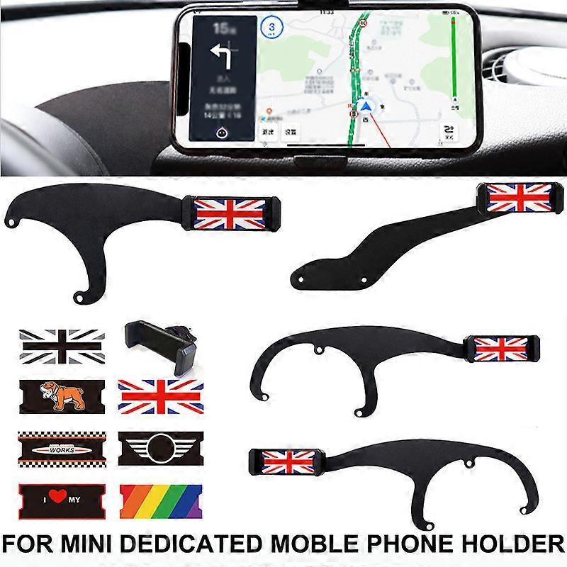 No Brnad For MINI Cooper F54 F55 F56 F60 R50 R52 R53 R55 R56 R60 08-20 Vehicle Interior CarMount Phone Holder Mobile Phone GPS Holder Bracket Clamp..