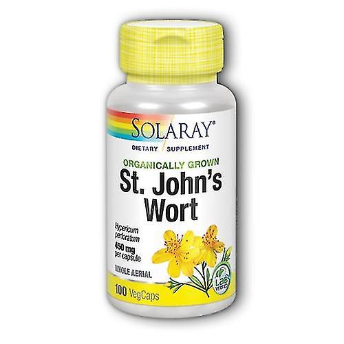 Solaray St. John's Wort, 100 Caps (Pack of 1)