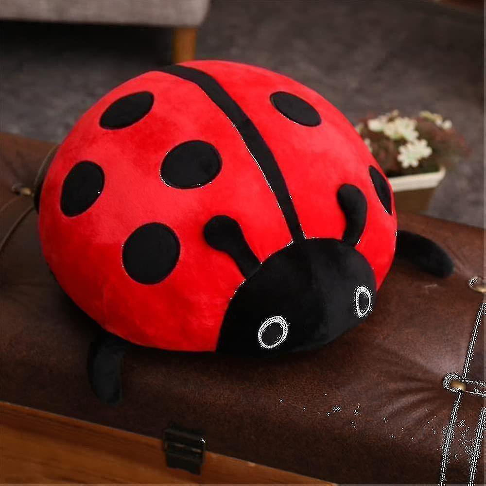 Youlaicai Bimirth Cute Plush Toy Soft Ladybug Ladybug Insect Hold Doll Pillow Novelty Kids Birthday Gift (red, 40cm/15.7in) Kb