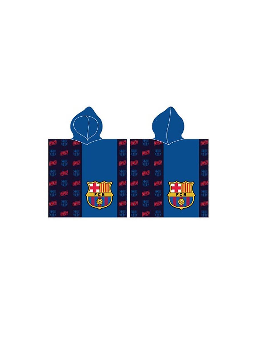 FC Barcelona Crest Hooded Towel Poncho