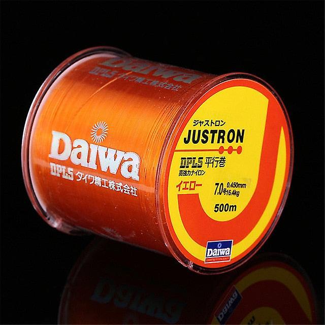 Slowmoose 500m Super Strong Nylon Fishing Japan Monofilament Line Orange 3