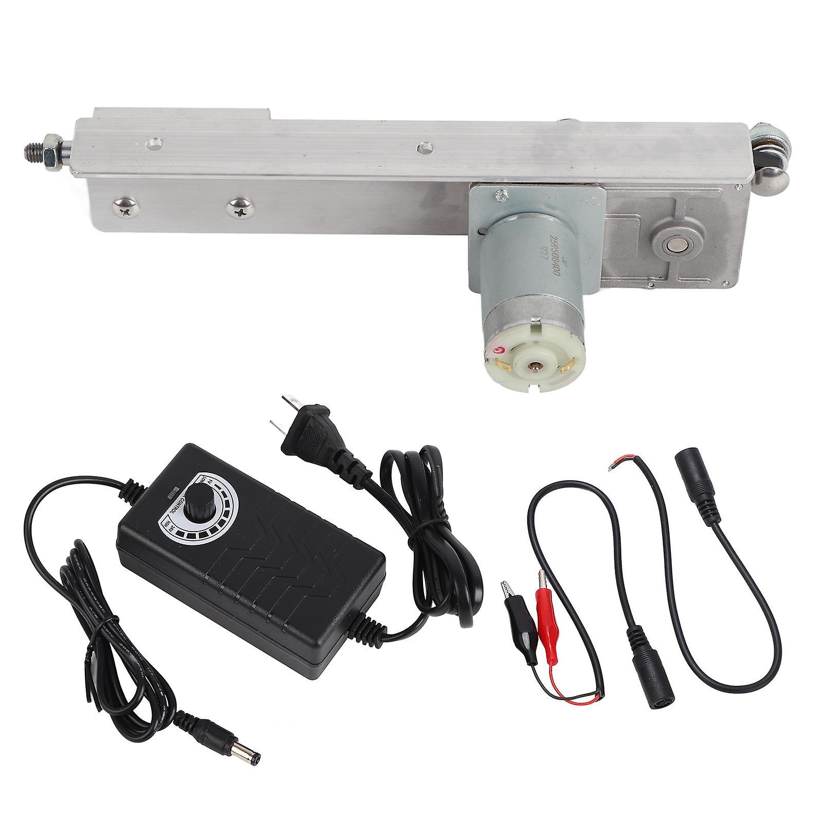 Electric Actuator Electric Linear Actuator 24V, Aluminium Alloy, 2-8cm Stroke, US Plug, 100-240V