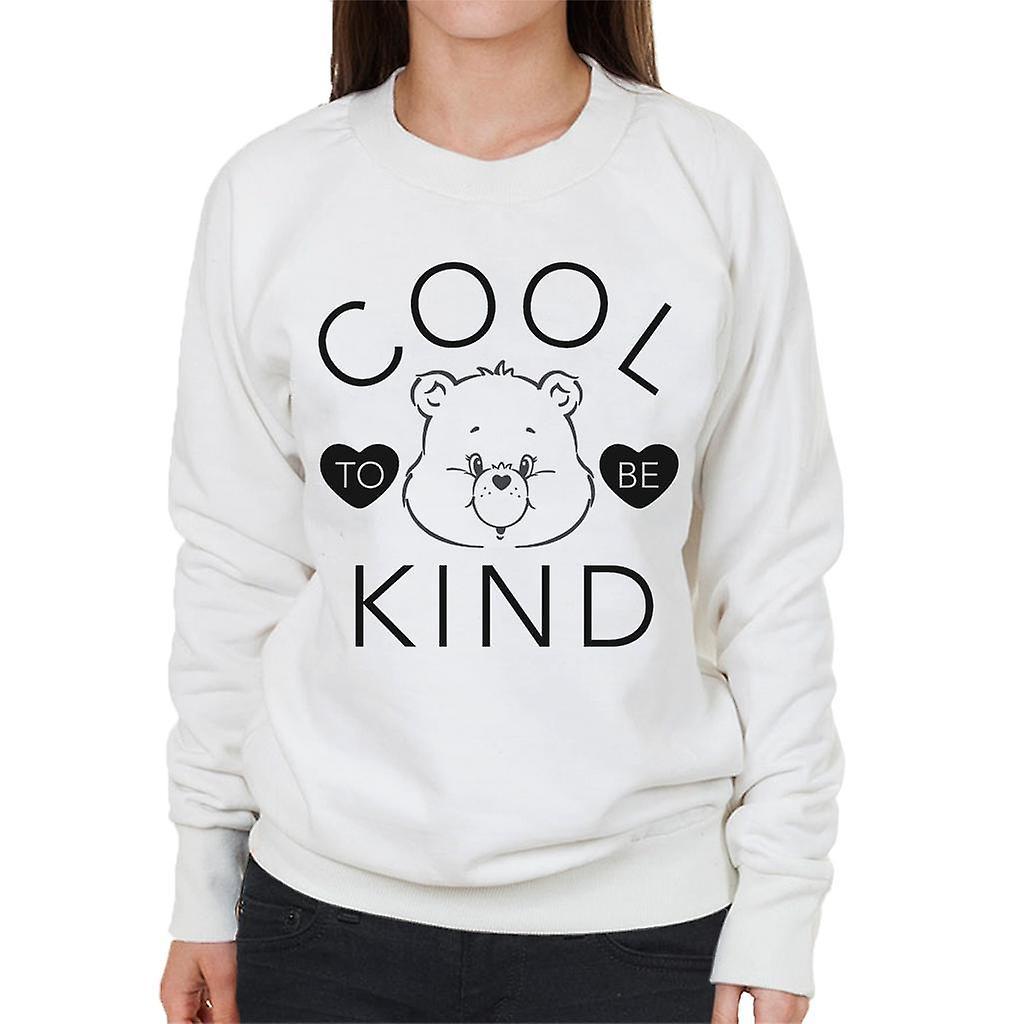 Care Bears Tenderheart Bear Cool To Be Kind Women's Sweatshirt White Medium