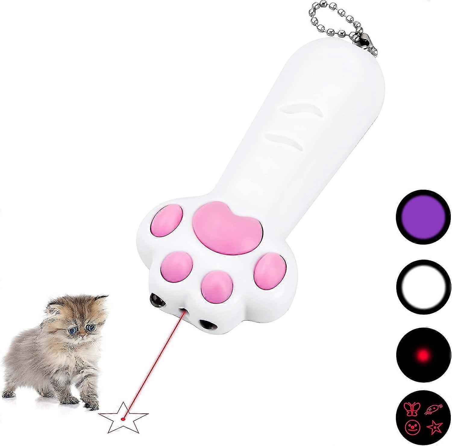 Aiducho Pet Cat Laser Toys 7 In 1 Led Pointer