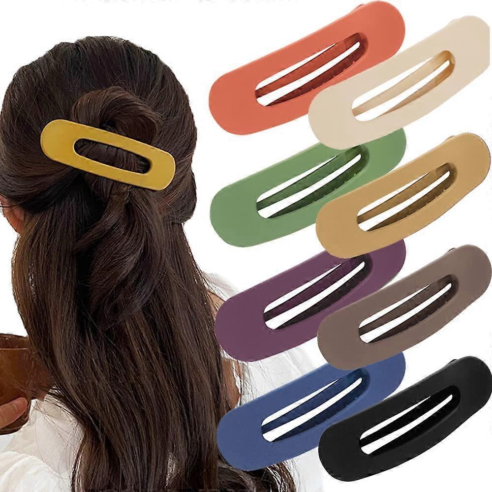 Baiccf Hair Clips, 8-Pack Alligator Hair Clips Side Hair Clips for Thick Hair Thin Hair Styling Clips Large Hair Clips Barettes Duck Clips for Girl...