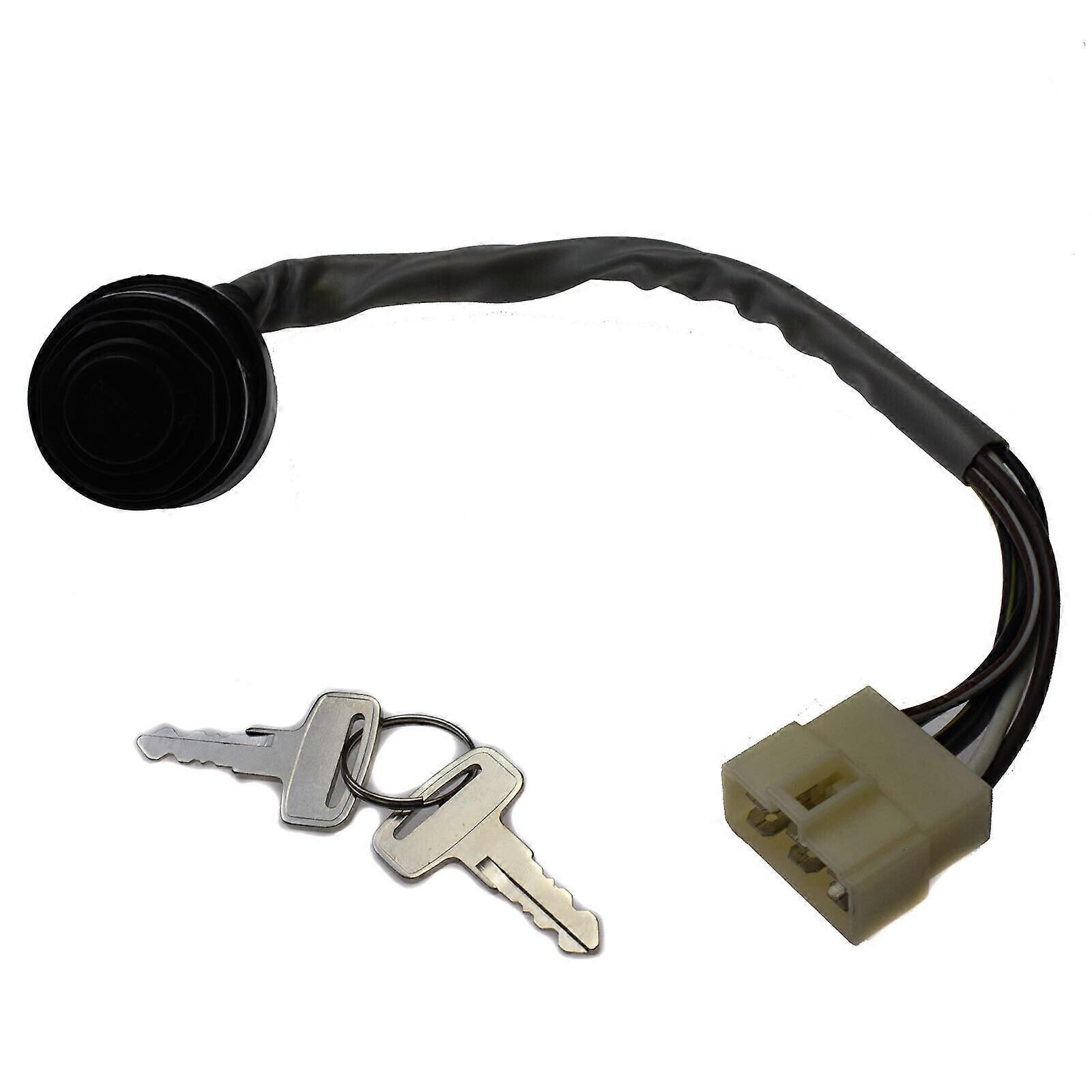 Lahdek 27005-0011 Ignition Switch w/Key For Kawasaki Mule 600 610 4000 4010 SX New