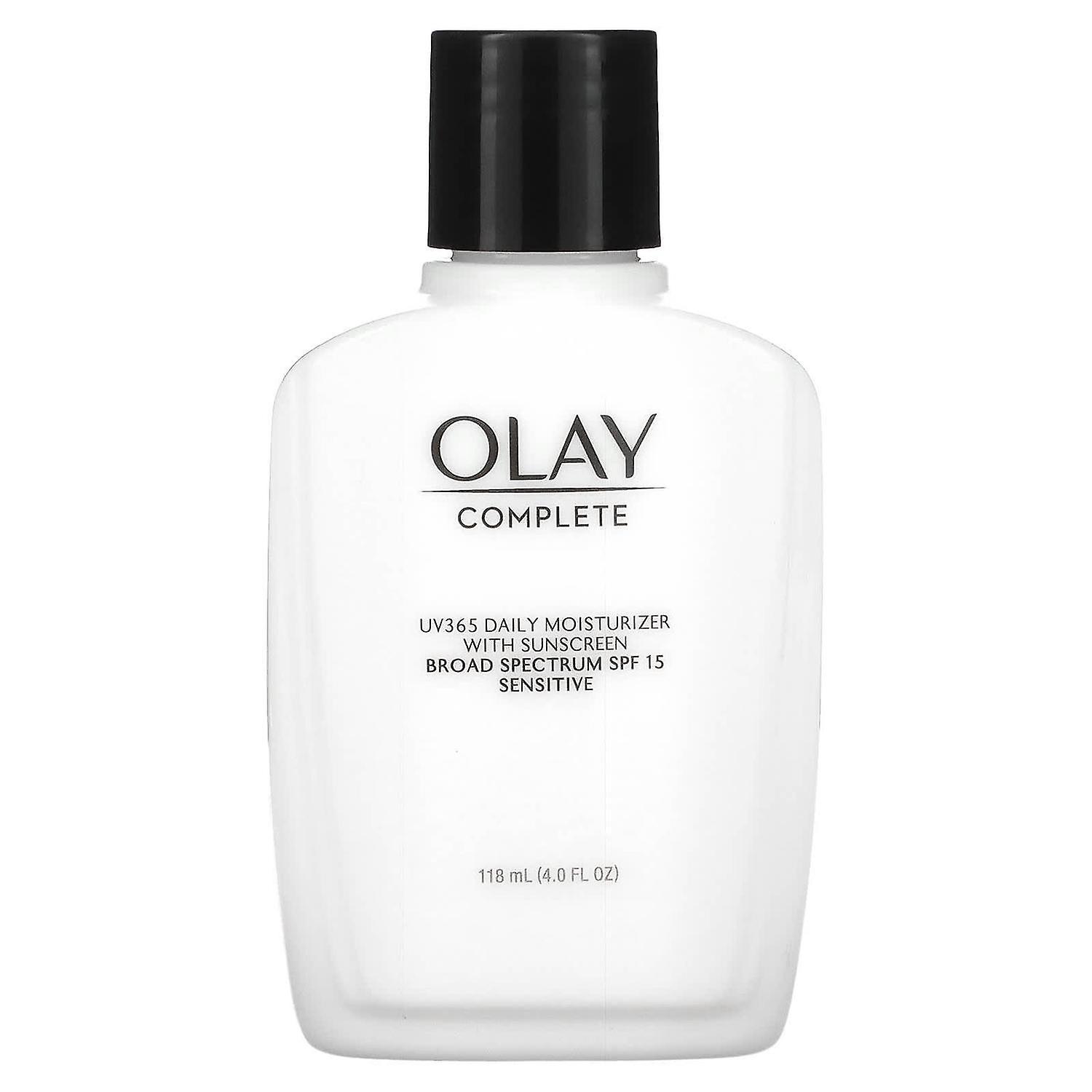 Olay, Complete, UV365 Daily Moisturizer with Sunscreen, SPF 15, Sensitive, 4 fl oz (118 ml)