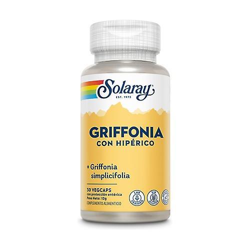 Solaray Griffonia with St John's wort 30 vegetable capsules