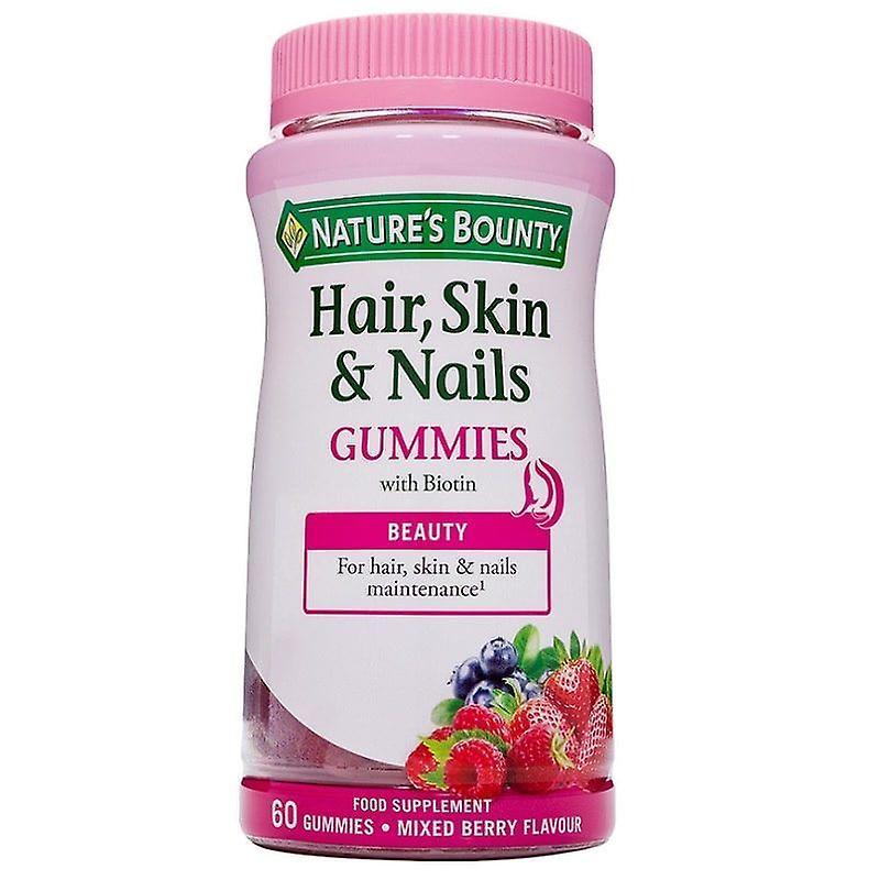 Natures Bounty Nature's Bounty Hair, Skin & Nails Gummies 60  (12539269)