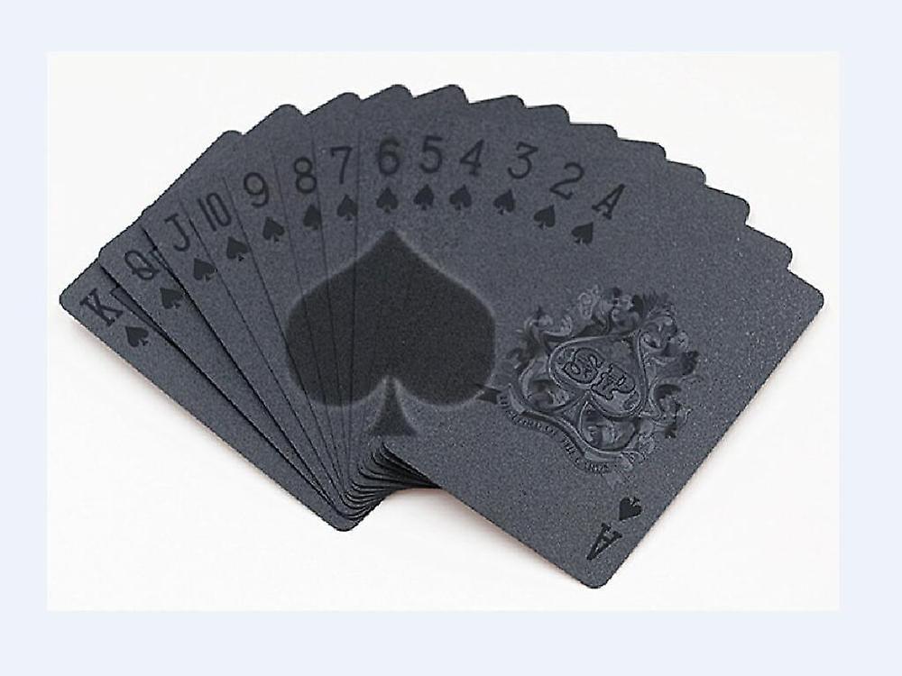 Slowmoose 54sheets/set Waterproof, Plastic Pvc Poker Playing Cards Deck D