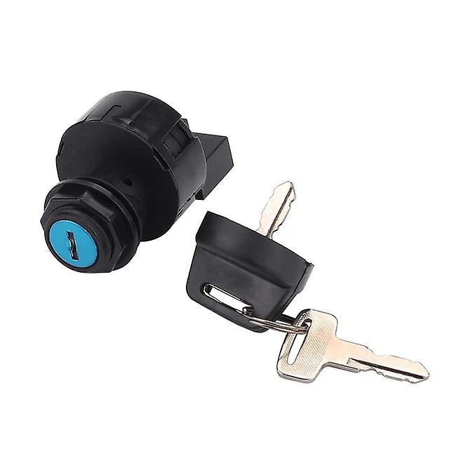 Jimonzi 12V Motorcycle ATV Ignition Switch Lock Key Set For BRP Can-Am Outlander Renegade OE 4011002/4012165/4011142/4010390/4012164 black