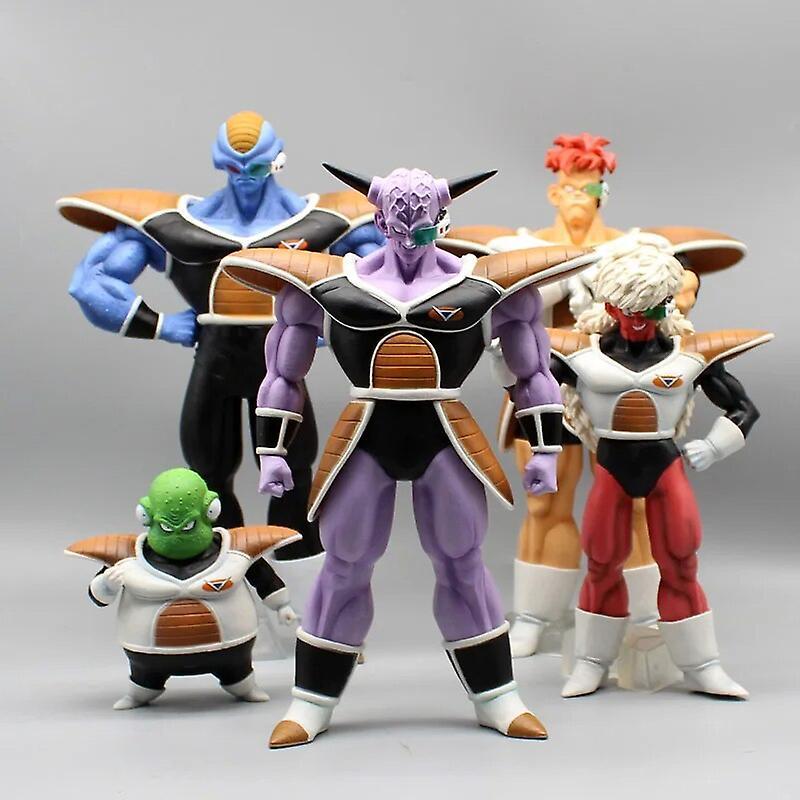 Jiechannel Anime 29cm Dragon Ball Z Figures Recoom Figure Guldo Action Figure Gk Figurine Dbz Pvc Statue Model Doll Collectible Toys Gift 5pcs No Box