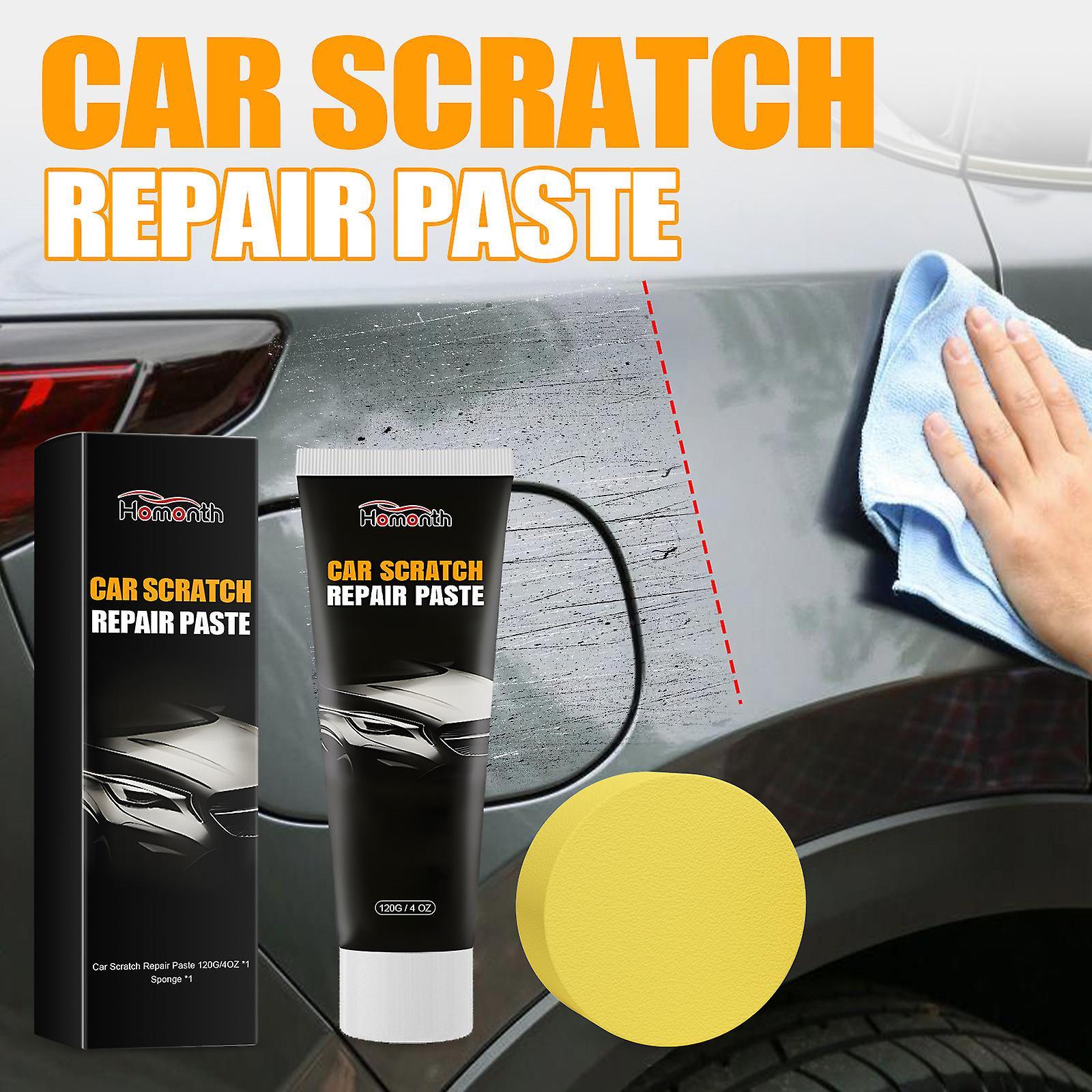 unbrand Car Scratch Repair Paste Car Scratch Remover Paste Car Repair Scratch Kit Car Scratch Removal System For Various Surfaces Black