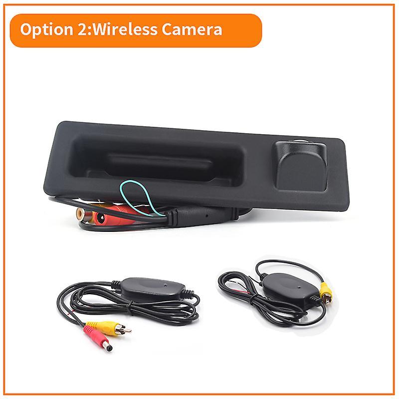 Heedy Vehicle Rear View Camera Trunk Handle Camera For Bmw X1 X3 X4 X5 F30 F31 F34 F07 F10 F11 F25 F26 E84 Silver12V