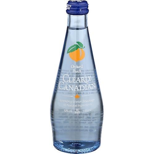 Clearly Canadian Water Sprklng Ochrd Peach, Case of 12 X 11 Oz (Pack of 1)