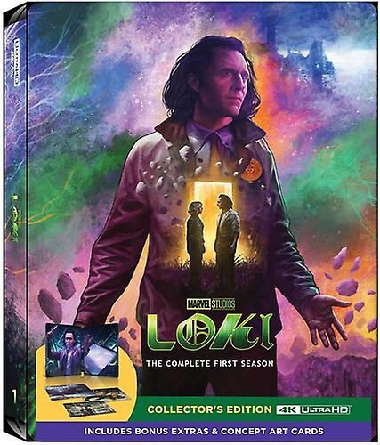 Disney Loki: The Complete First Season  [ULTRA HD BLU-RAY REGION: A USA] Steelbook USA import