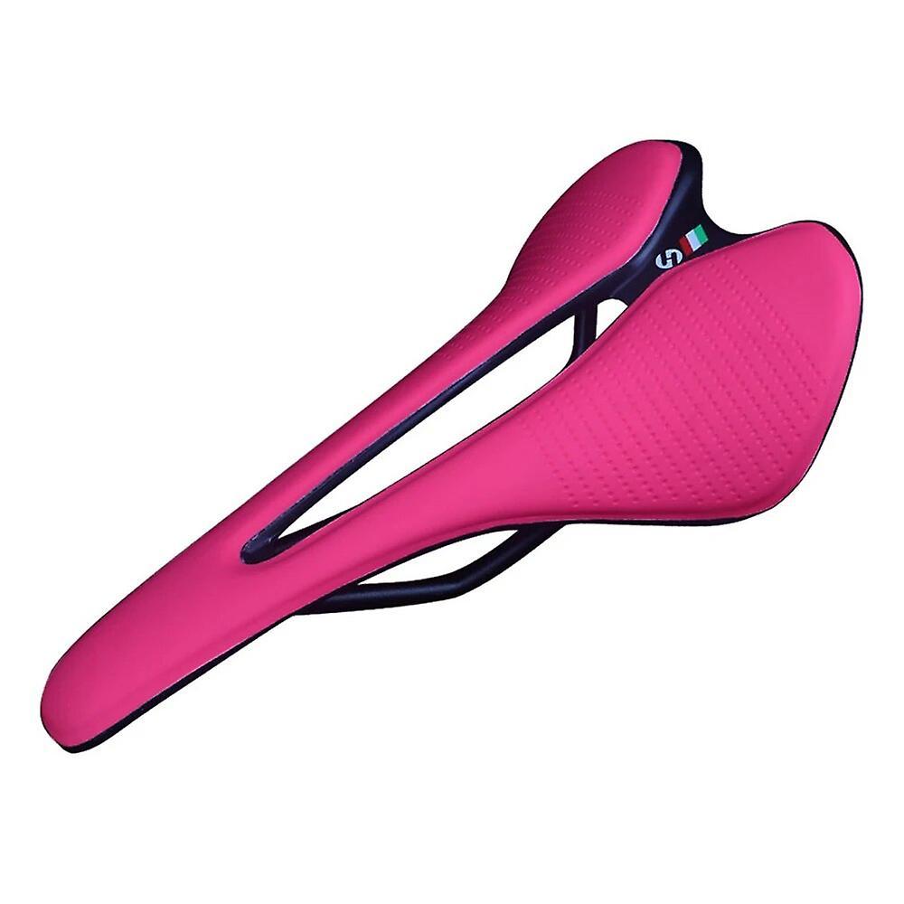 Bicycle Saddles Toseek Bicycle Seat Shockproof  Road Bicycle Saddle Cushion Professional Mountainous Bike Accessories Within 120kg Mtb Saddle Pink