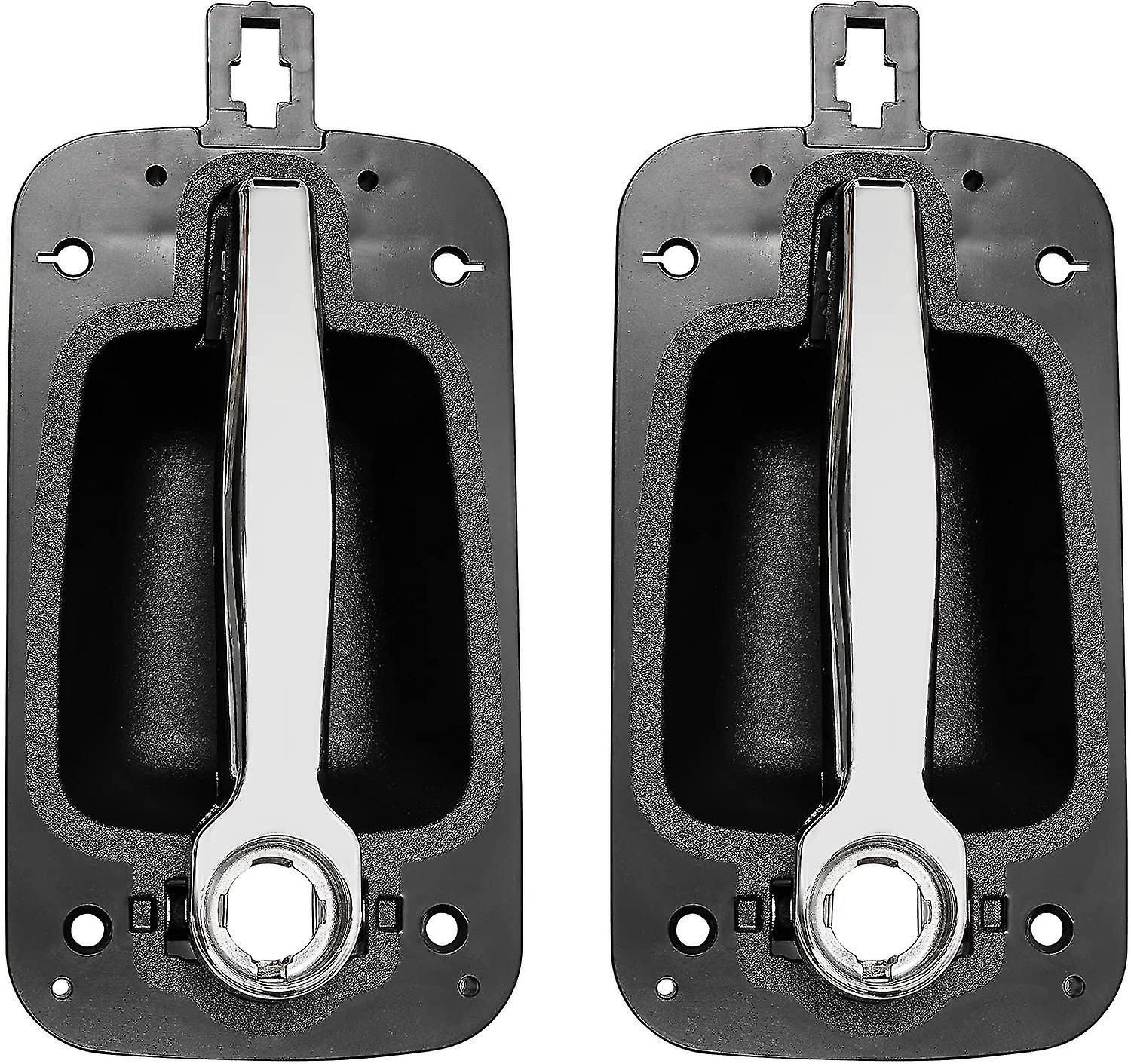 Sszfu Exterior Door Handles, Front Left Driver & Right Passenger Side, Compatible With 2008-2014 International Prostar | Replace# 2594003c1, 259400...