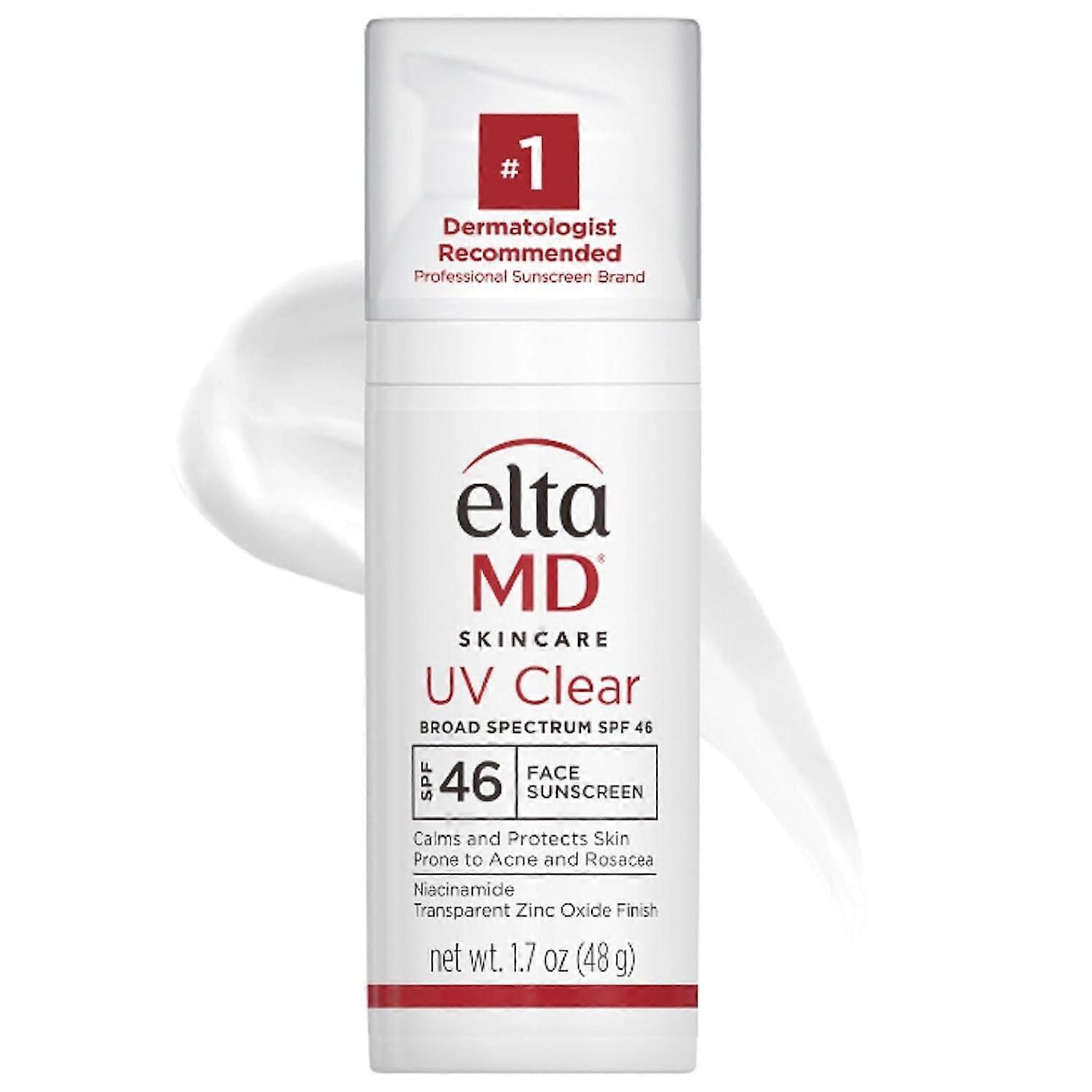 Eltamd Uv Clear Face Sunscreen Spf 46 1.7 Oz Pump