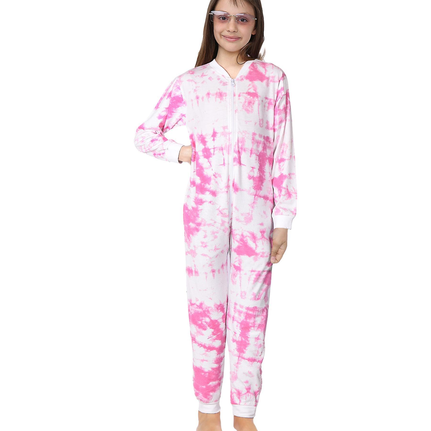 A2Z 4 Kids Kids Unisex 100% Cotton Pink Tie Dye Printed Onesie 5-6 Years