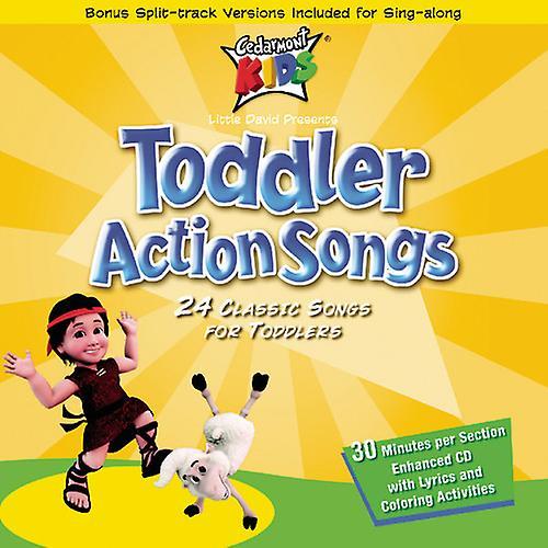 Cedarmont Kids - Toddler Action Songs  [COMPACT DISCS] USA import