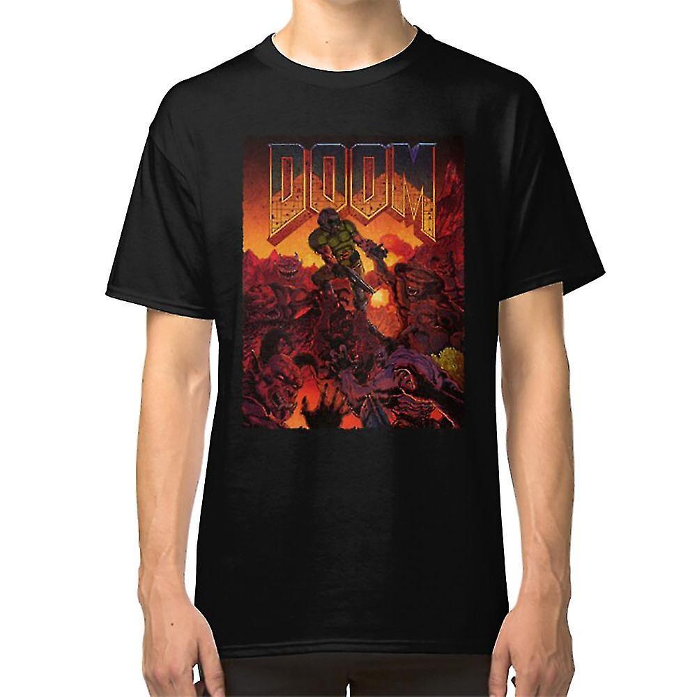 Gildan Classic Doom T-shirt Black XXXL