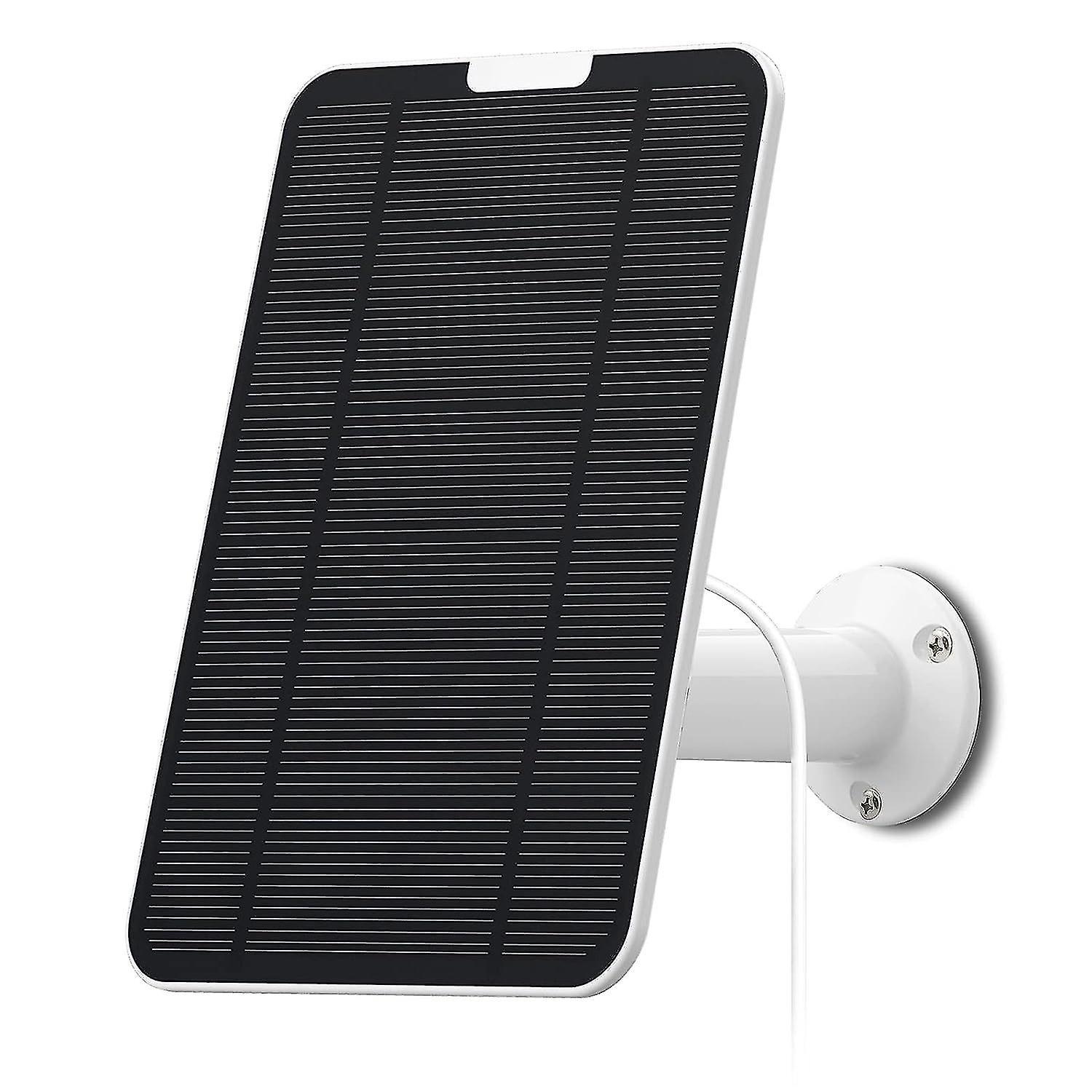 Aiyuego 4w 6v Solar Panel Only Compatible With Arlo Pro 3/pro 4/arlo Ultra/ultra 2/arlo Go 2,includes Safe Wall Mount,ip65 Weatherproof,13ft Power ...