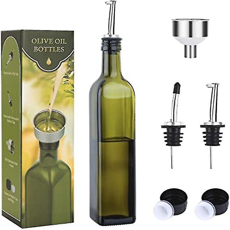 celebrate success New Products In 2023,glass Olive Oil Dispenser Bottle, Oil Bottle Drizzler With Pourer And Funnel 50